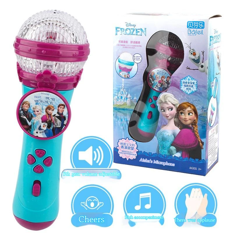 Shure Mic Sm58 - Cartoon Frozen Elsa Anna Princess Anime