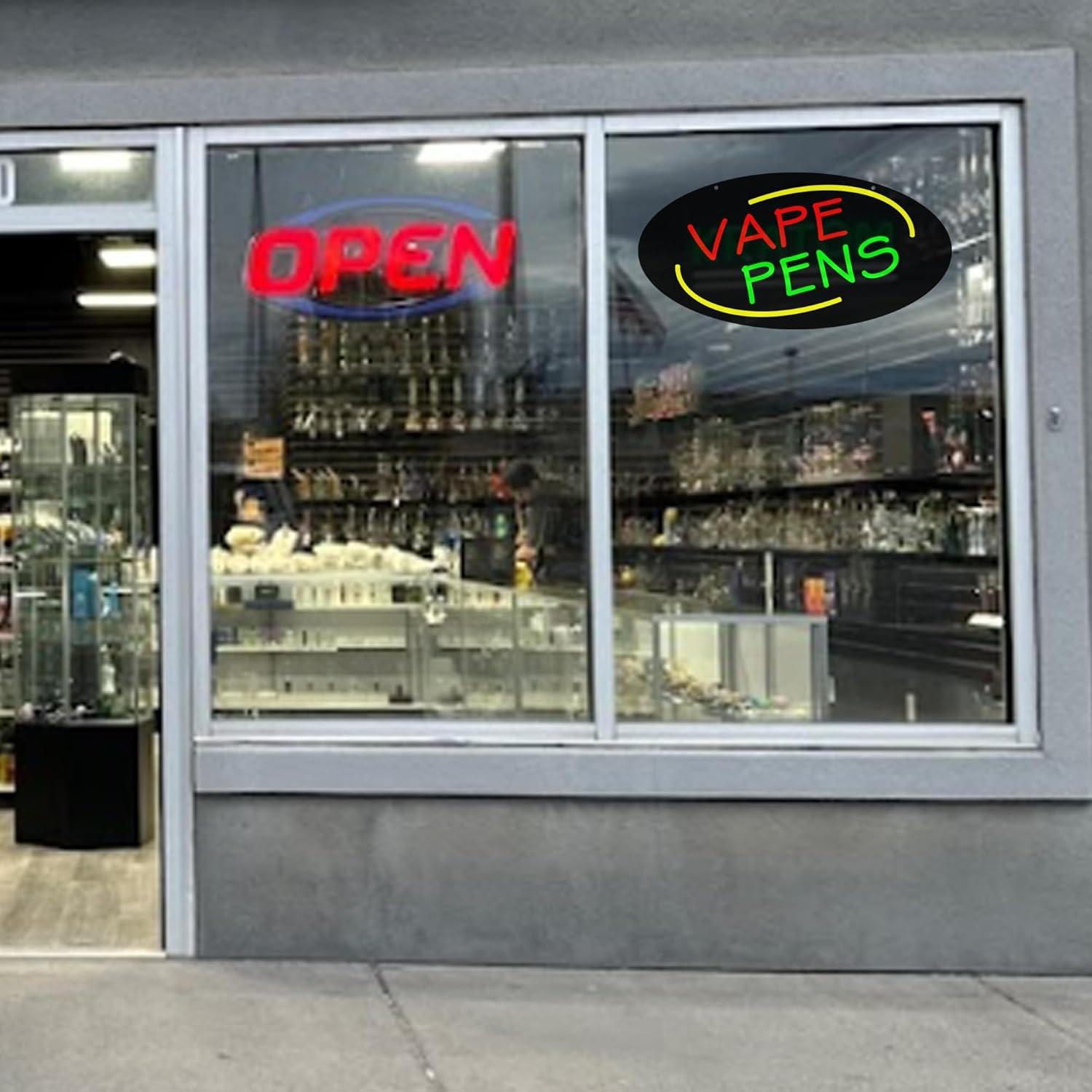 Vape Pens Neon Sign Dimmable L - Vaping Store recension och pris