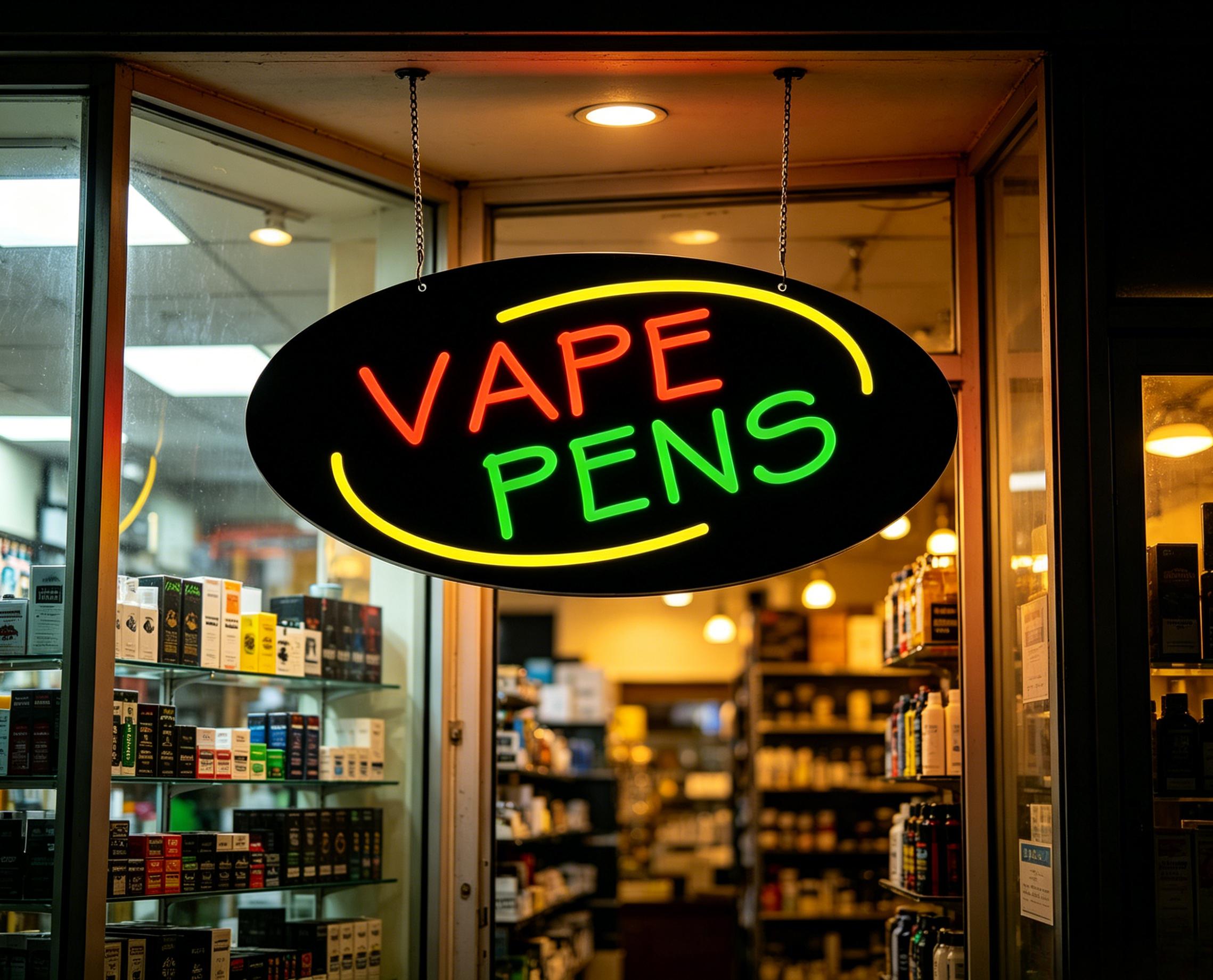 Vape Pens Neon Sign Dimmable L - Vaping Store recension och pris