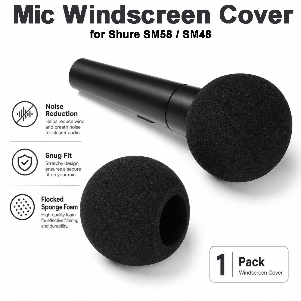 Replacement Mic Windscreen Cov - Shure Mic Sm58 recension och pris