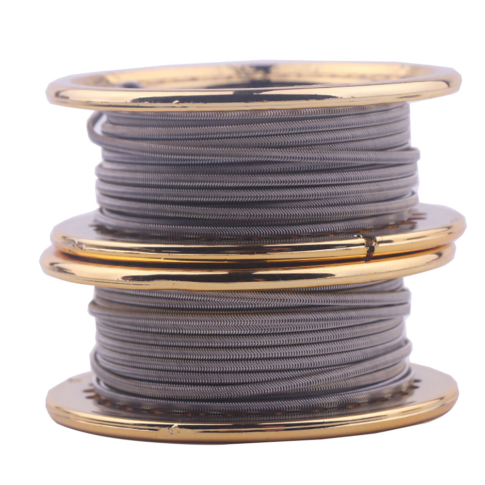 XFKM 5M/roll NI80/A1/SS316L Al - Clapton Wire Pre Built recension och pris