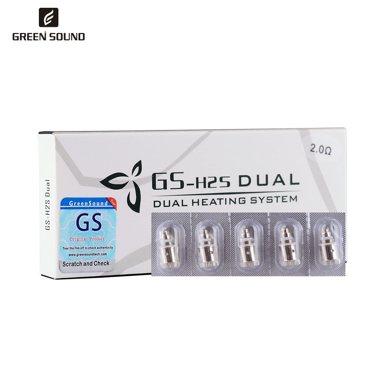 5pcs/pack Genuine GS H2S Dual  - Vaping Area recension och pris