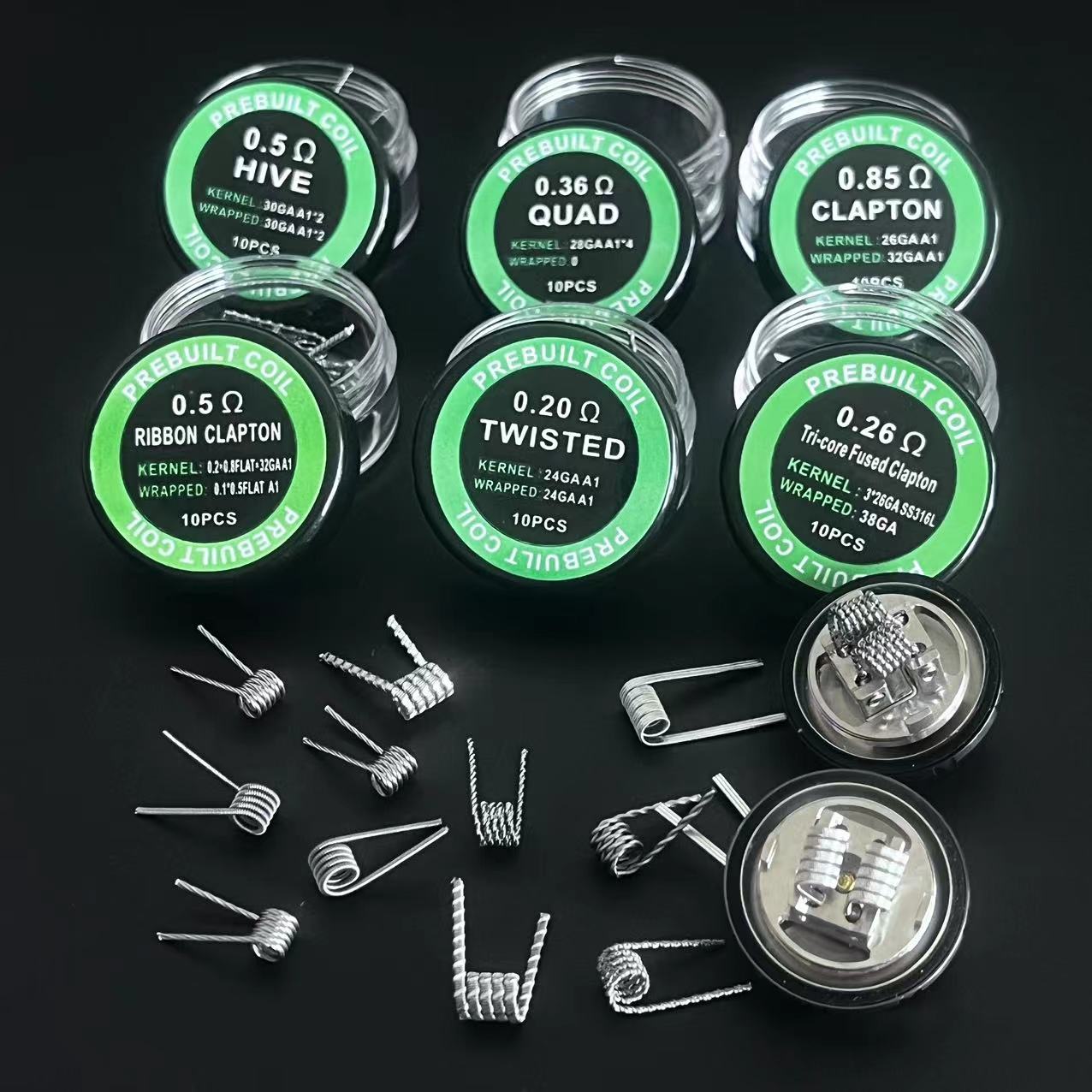 50pcs/30pcs/20pcs/10pcs DL RDL - Clapton Wire Pre Built recension och pris