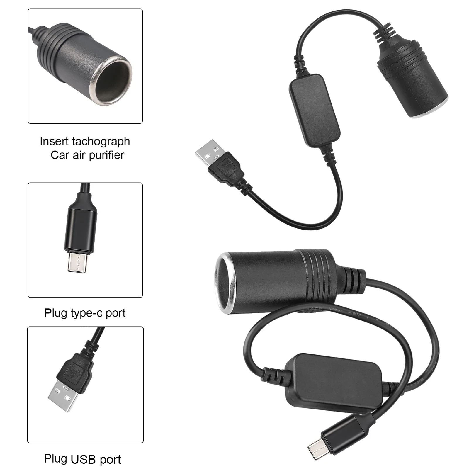 5V To 12V Cigarette Lighter So - Accessories Experts Vape recension och pris