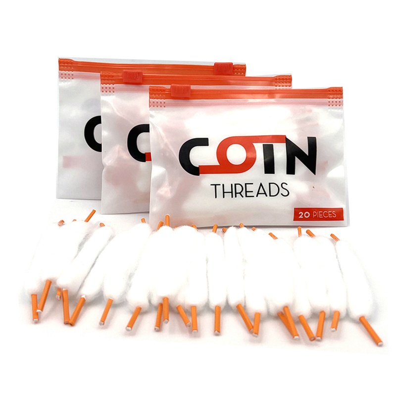 20PCS/Bag Shoelace Vape Cotton - Vaping Area recension och pris