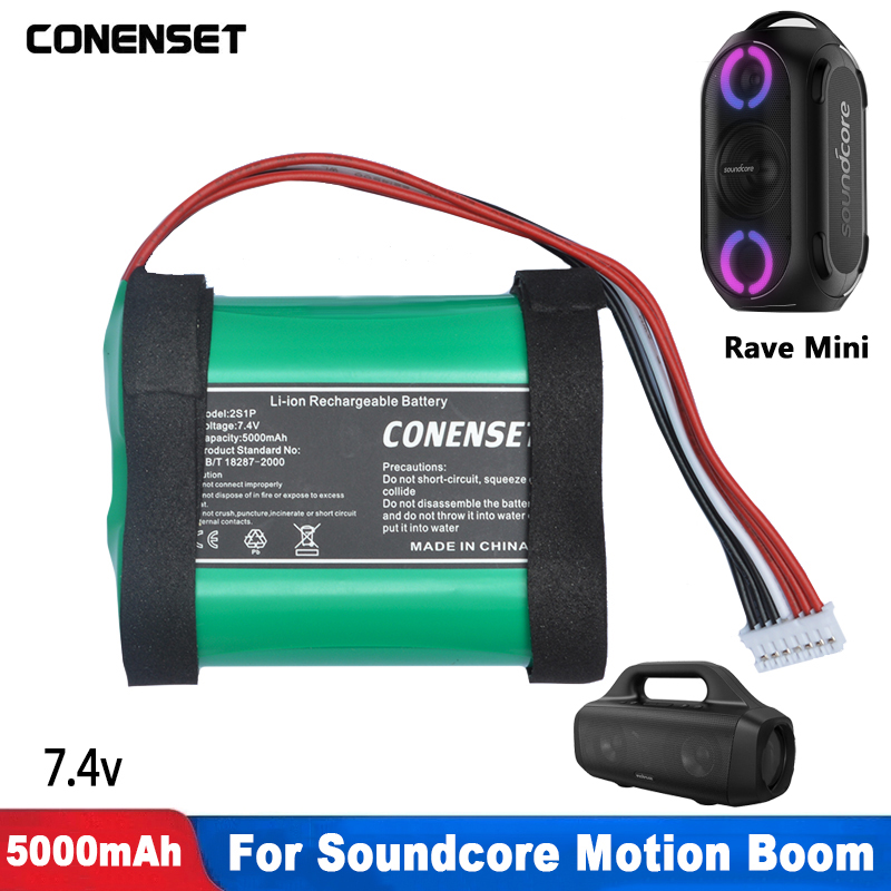 5000mAh PA23 7.4V Battery For  - Anker Speaker Soundcore Mini recension och pris