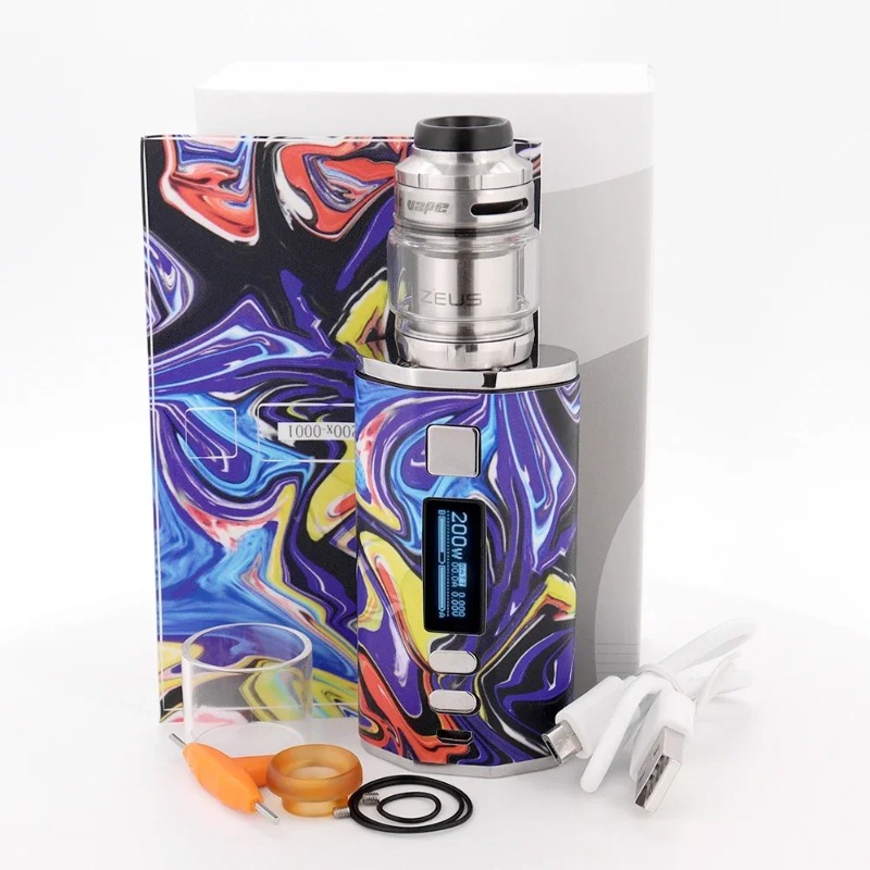 Zeus X Mesh RTA Electronic Cig - Vape Battery 18650 recension och pris