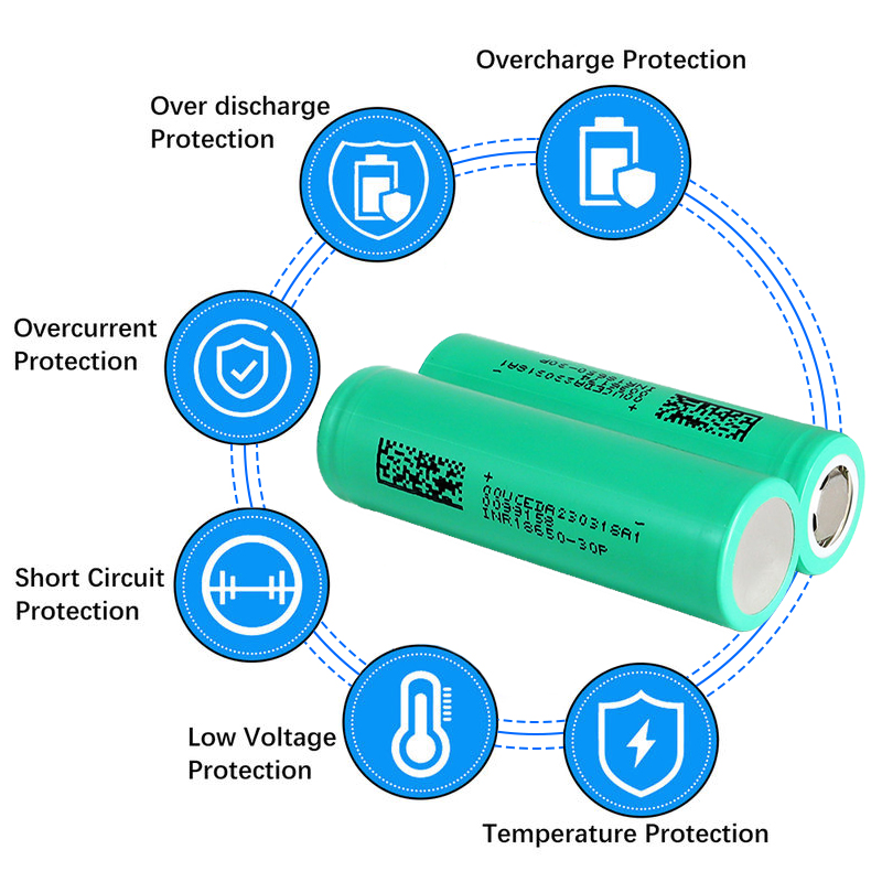 10PCS DMEGC 30P INR18650 3000m - Vape Battery 18650 recension och pris