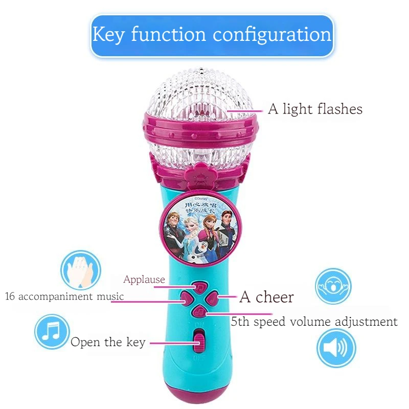 Cartoon Frozen Elsa Anna Princ - Shure Mic Sm58 recension och pris