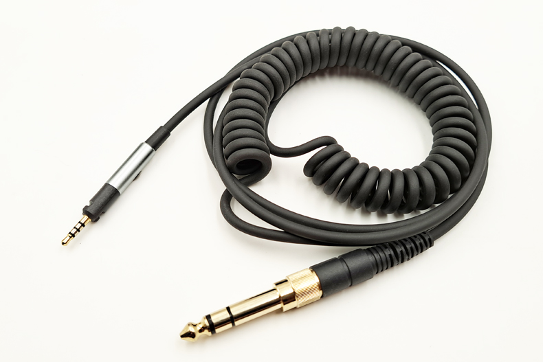 300cm Coiled Spring Audio Cabl - Sennheiser Headphone Hd 560S recension och pris